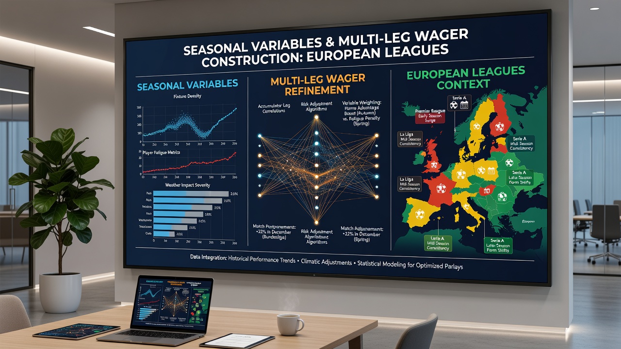 Data charts showing seasonal betting trends across European football leagues